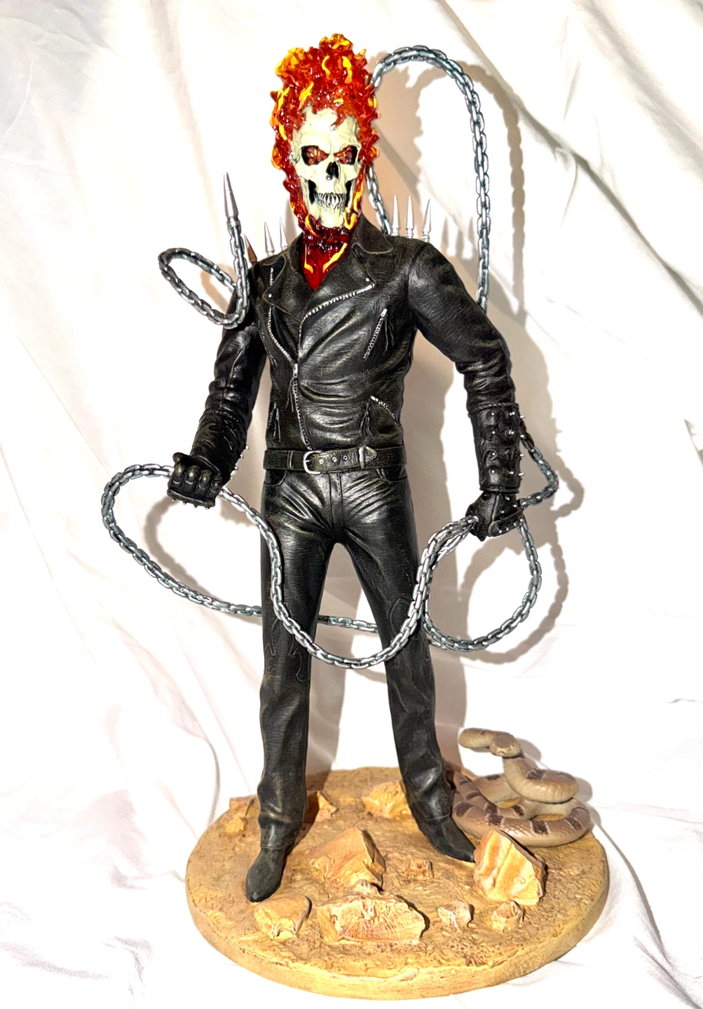 Diamond Select Marvel Knights Ghost Rider Statue - photo 3