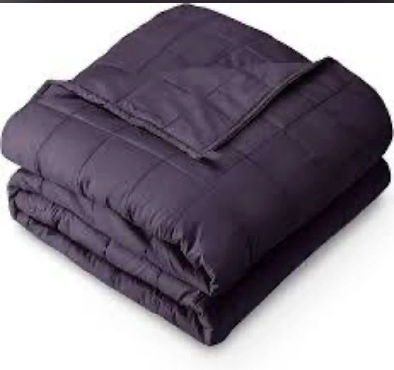 Weighted Blanket eggplant color