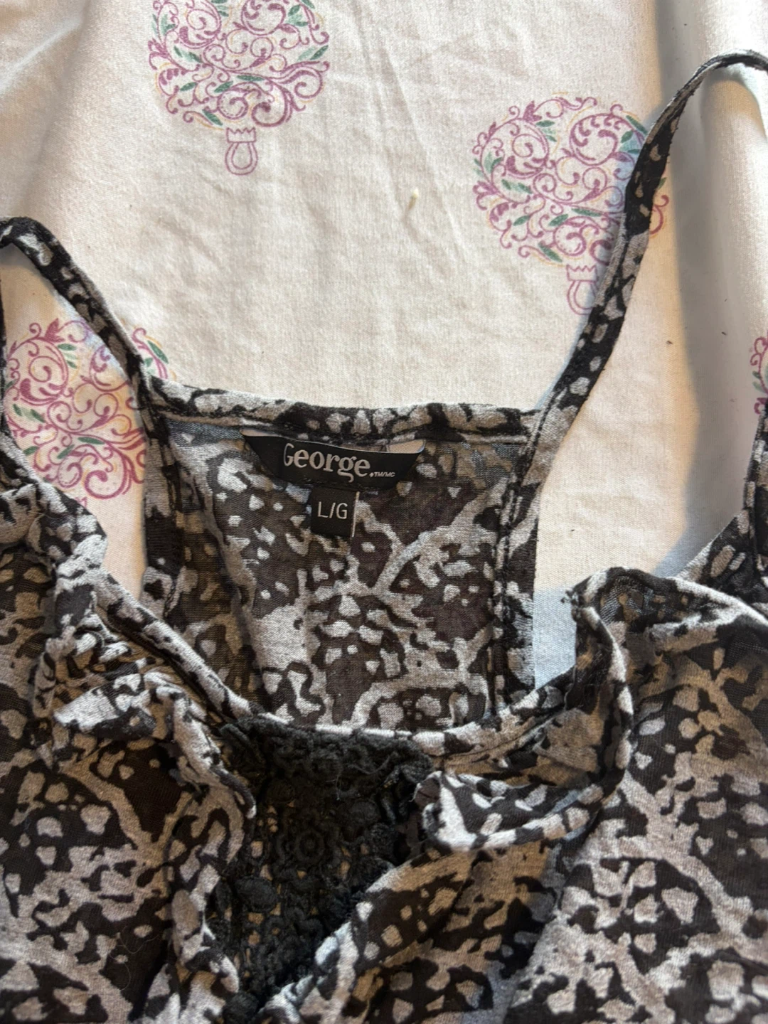 George patterned tank top - photo 2