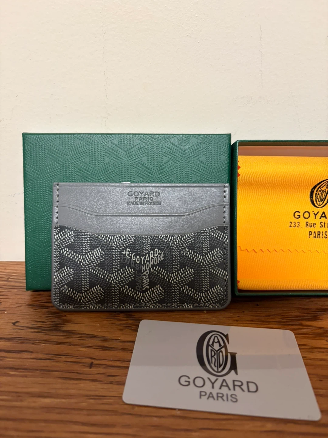 Grey Goyard cardholder - photo 2