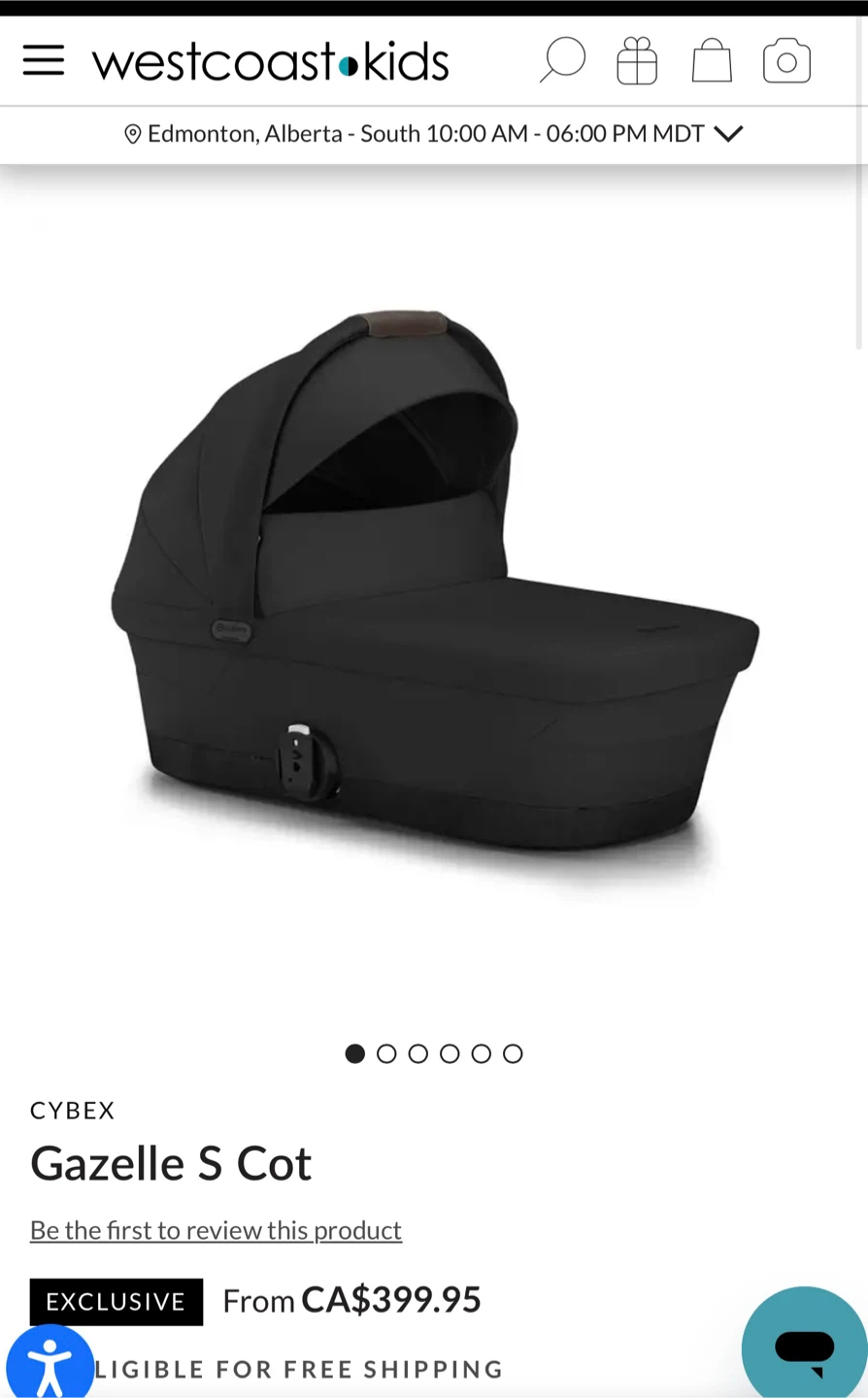 Gazelle S Cot Bassinet - photo 3