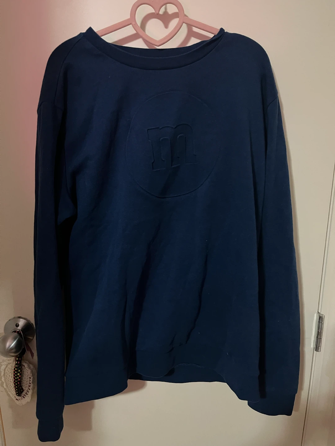 Navy Blue M&M Sweatshirt