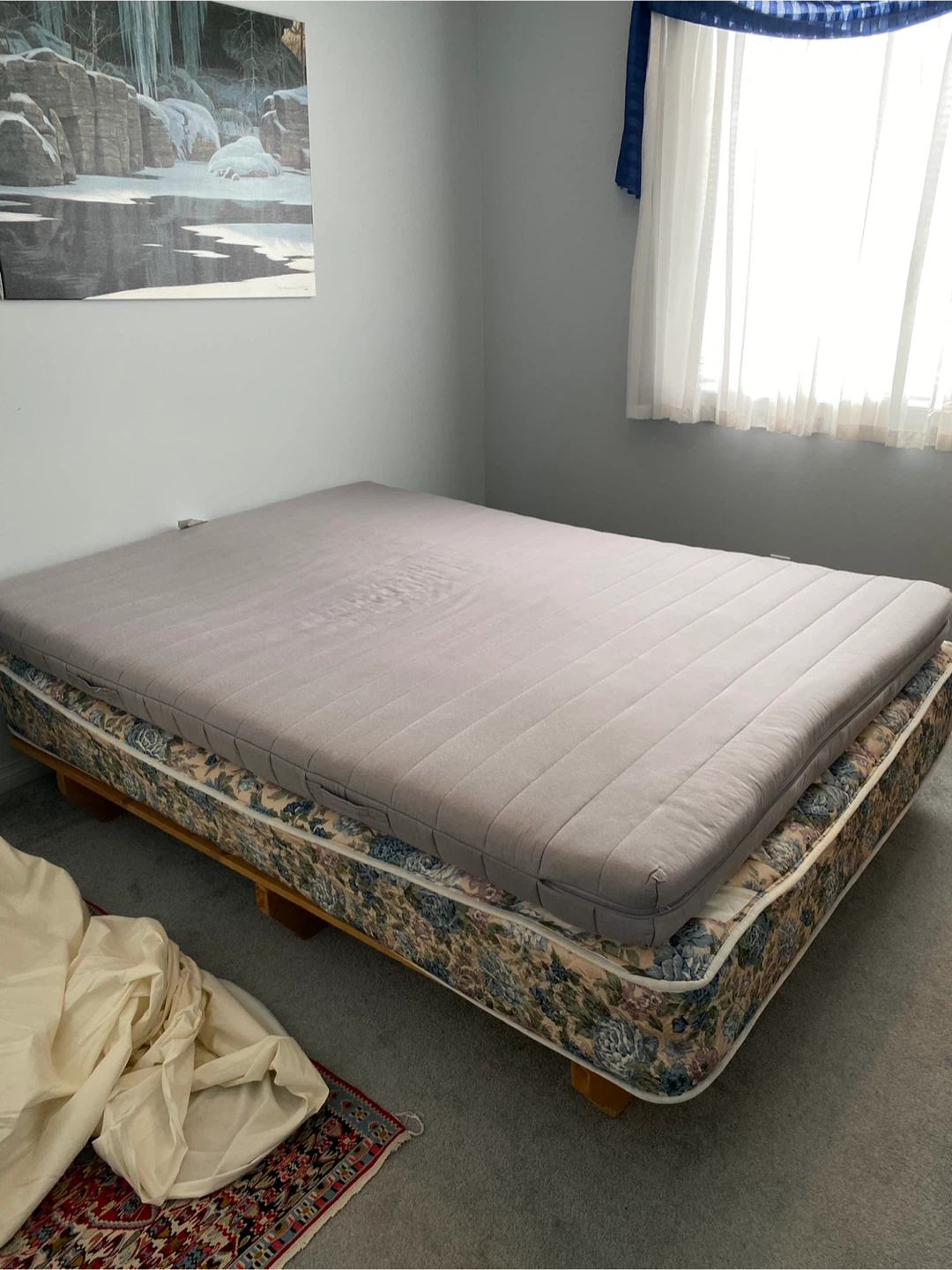 Queen-Size Mattress Topper - $45