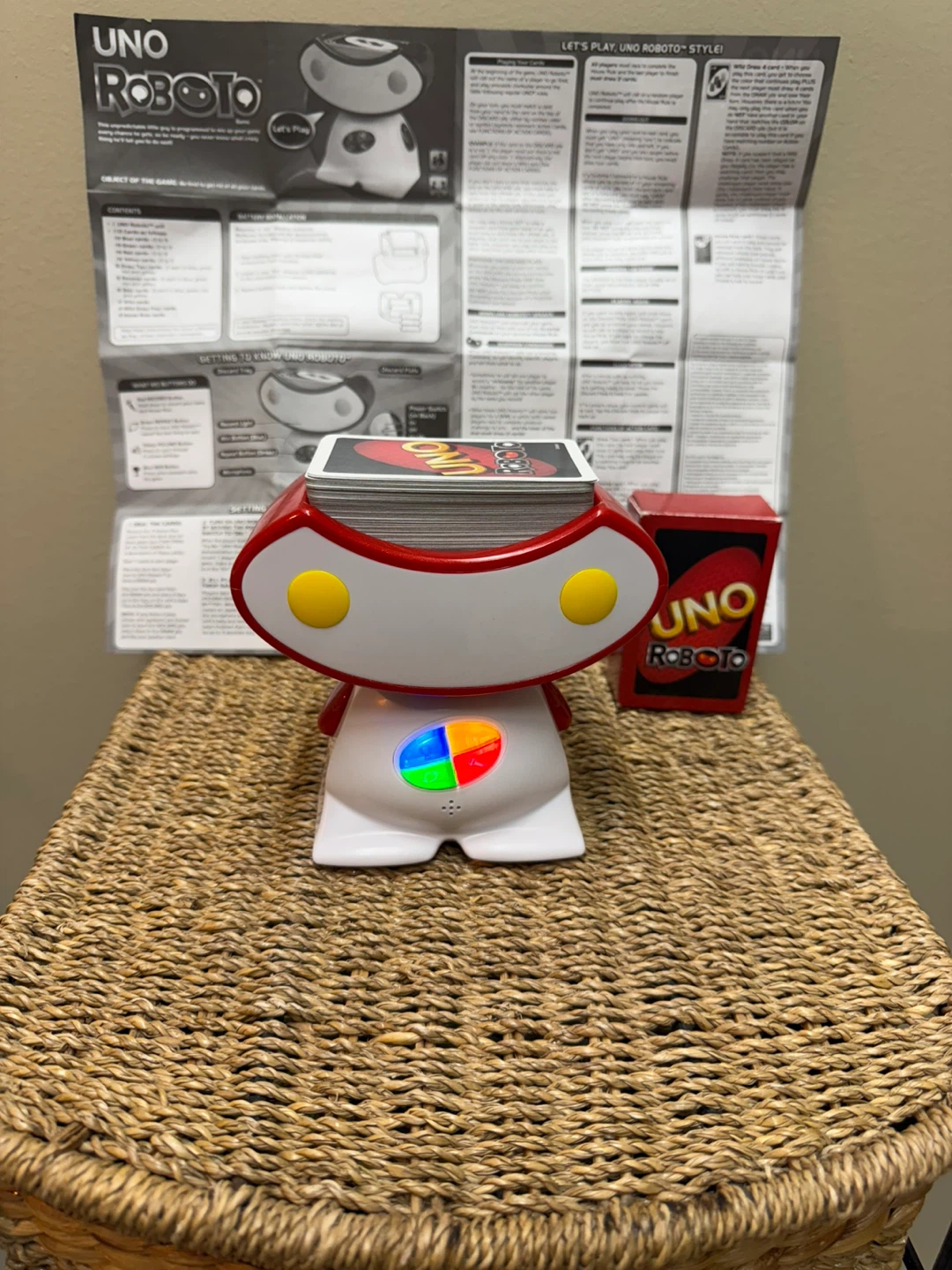 UNO Roboto Interactive Electronic Game