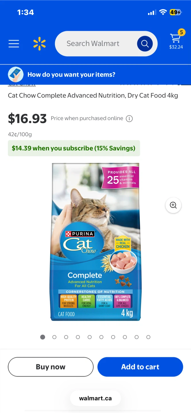 Brand New Cat Chow Cat Food - photo 3