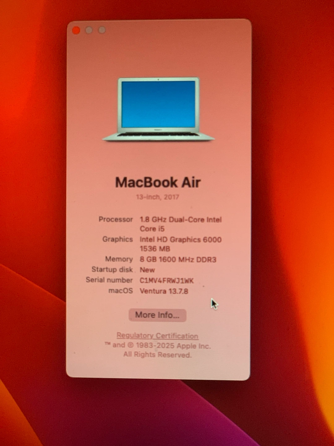 Apple MacBook Air 13-inch 2017 - photo 5