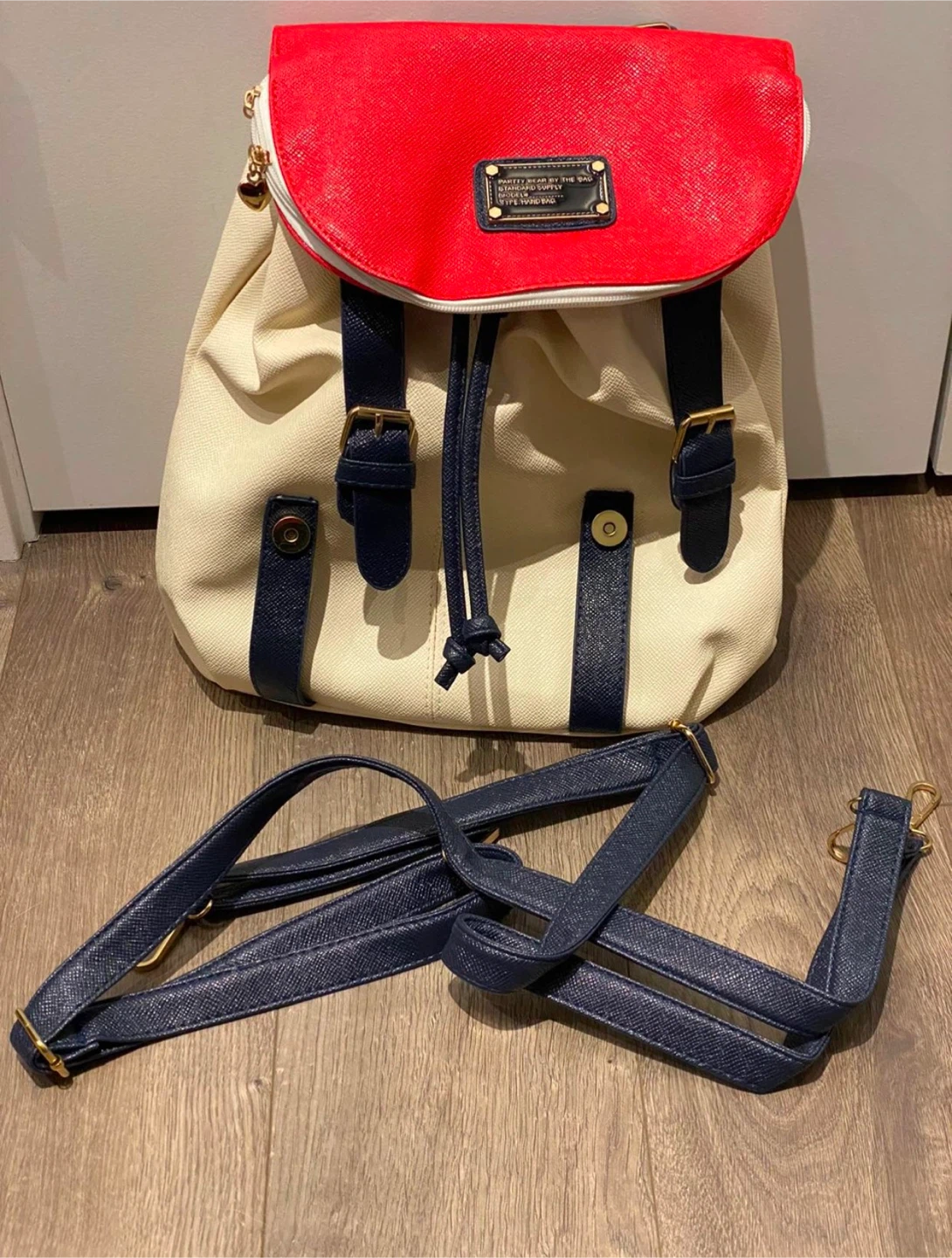 New Leather Handbag Backpack
