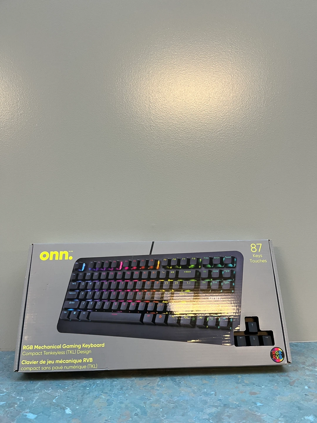 Unopened Onn. Wired RGB Gaming Keyboard - photo 2