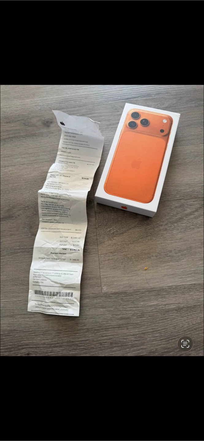 Apple iPhone 17 Pro Max 1TB