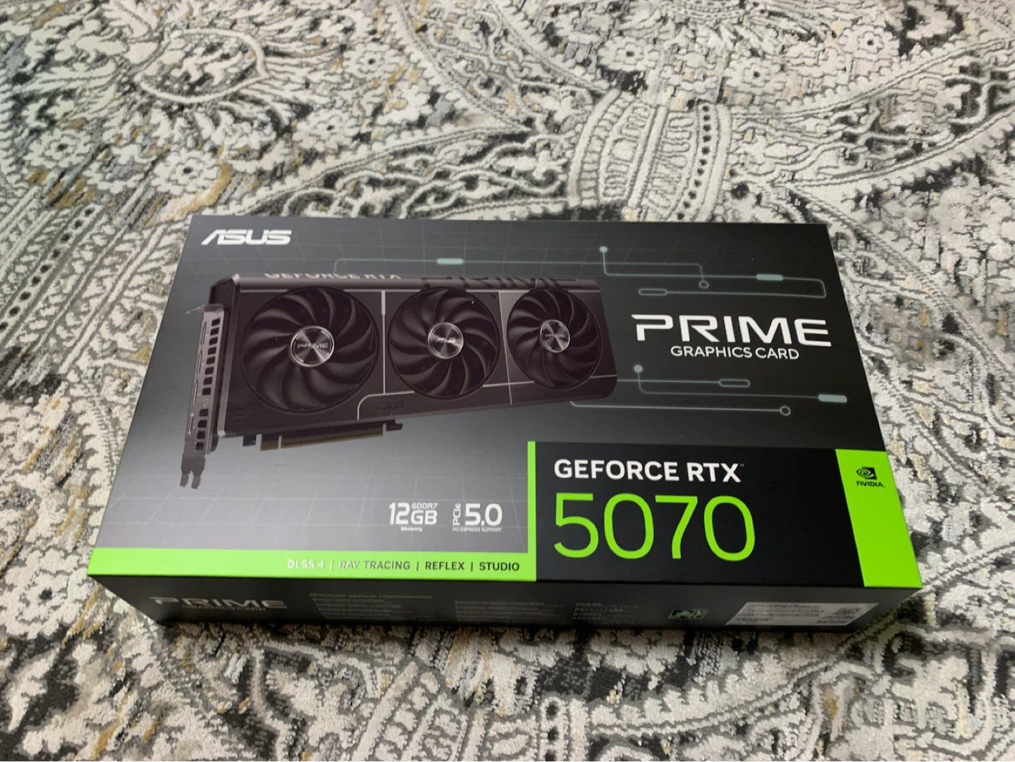 ASUS PRIME GeForce RTX 5070 12GB Graphics Card