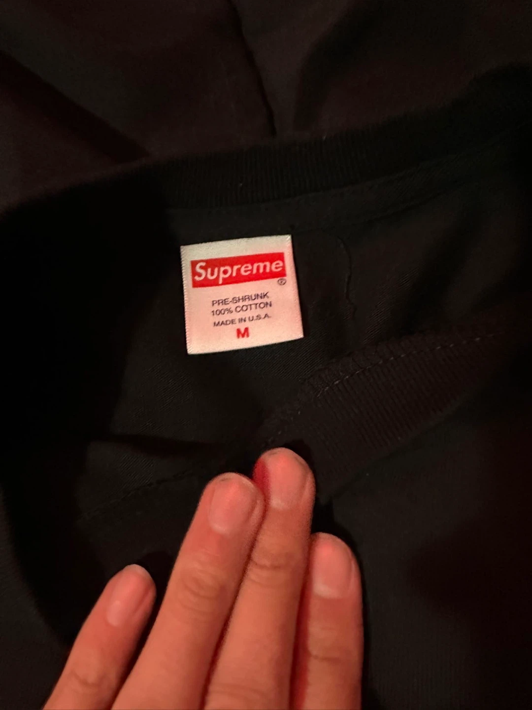 Supreme Black Grim Reaper T-Shirt - photo 3