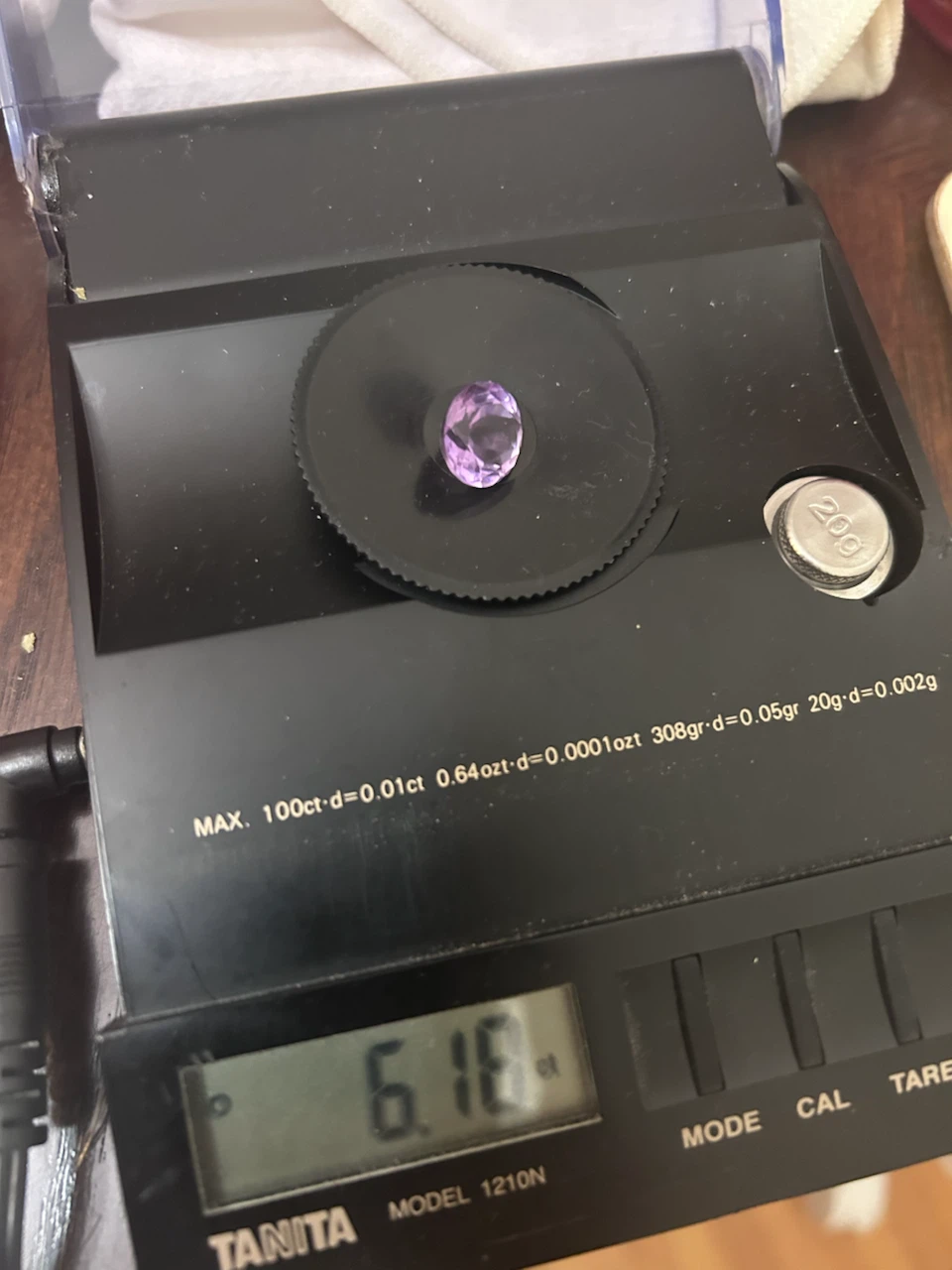 Round Lavender Natural Amethyst Gemstones (Matched Pair - 12mm) - photo 4