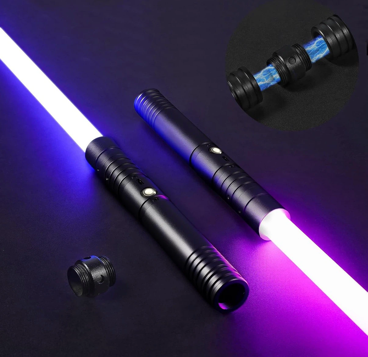 2-in-1 RGB Lightsaber Set