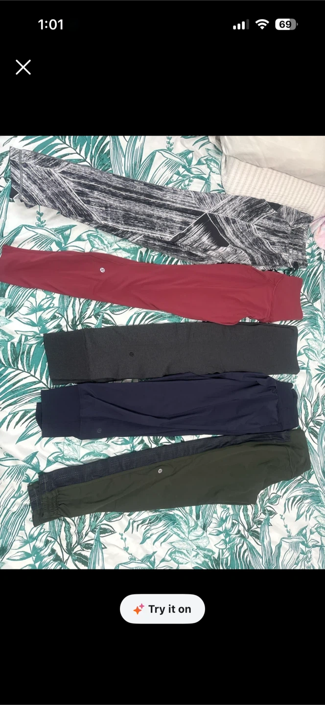 Five Pairs of Lululemon Pants