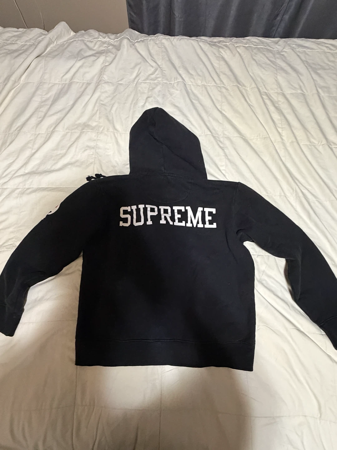 Supreme x Champion Black Hoodie