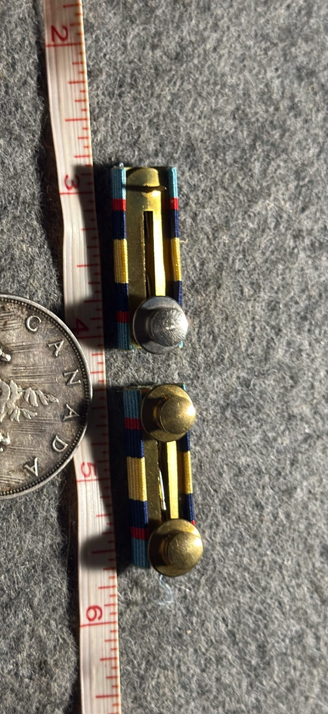 Two Canadian Military Ribbon Bars - photo 2