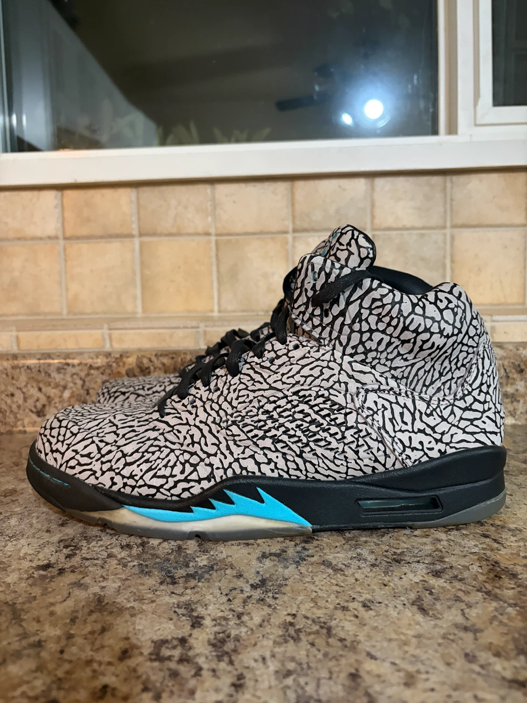 Nike Jordan 5 Retro 3Lab5 Elephant Print - photo 3