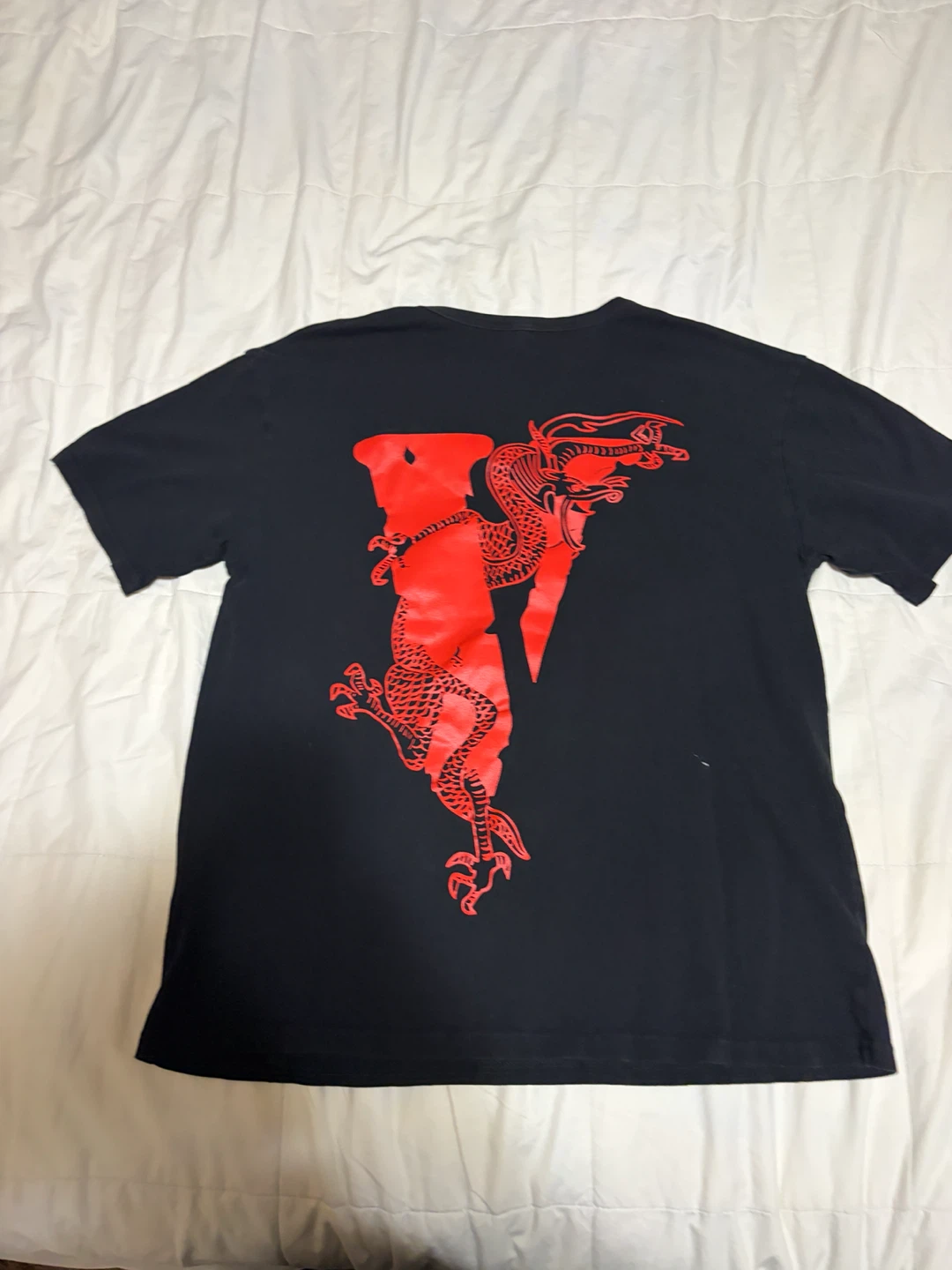 Vlone Black and Red T-Shirt - photo 4