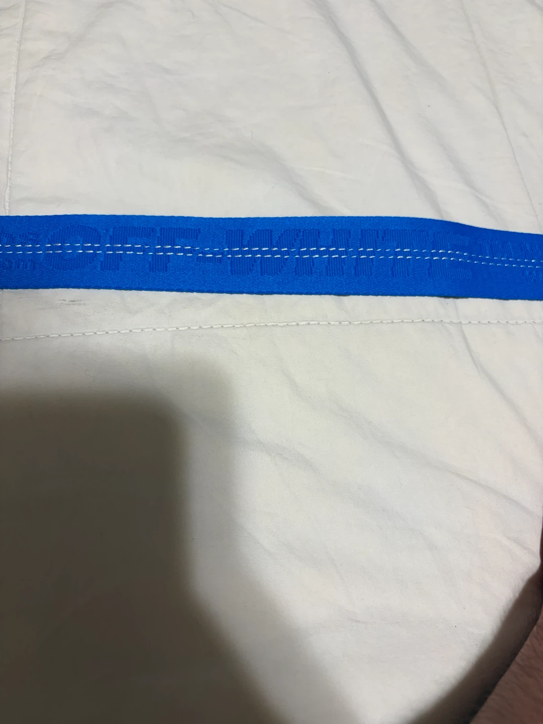 Off-White Blue Industrial Belt