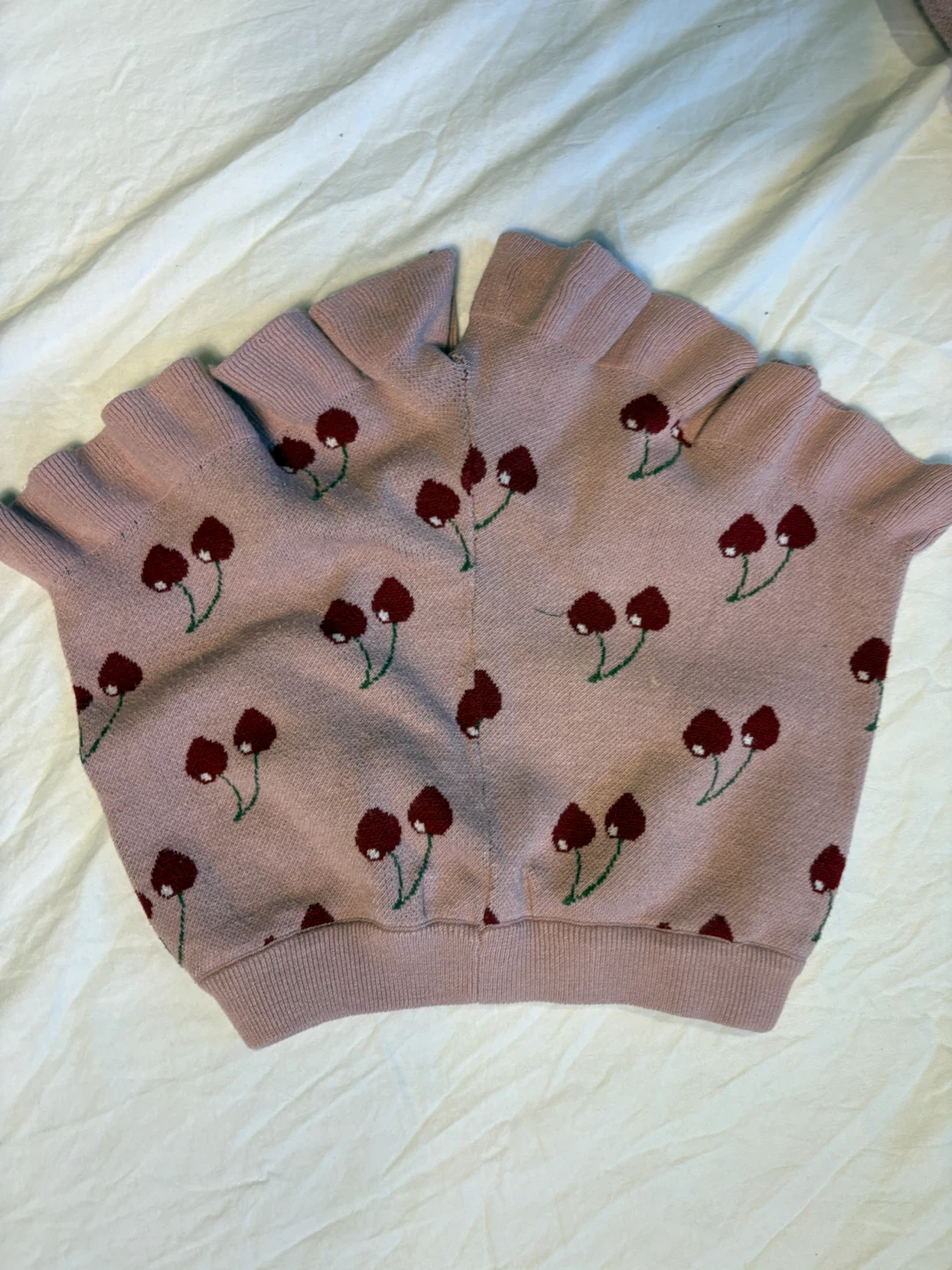 Girly Fancy Club Cherry Knit Shorts - photo 3