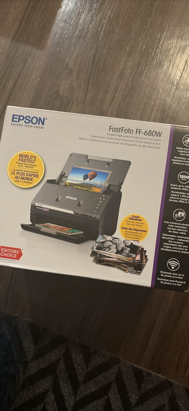 Epson FastFoto FF-680W High-Speed Photo Scanner