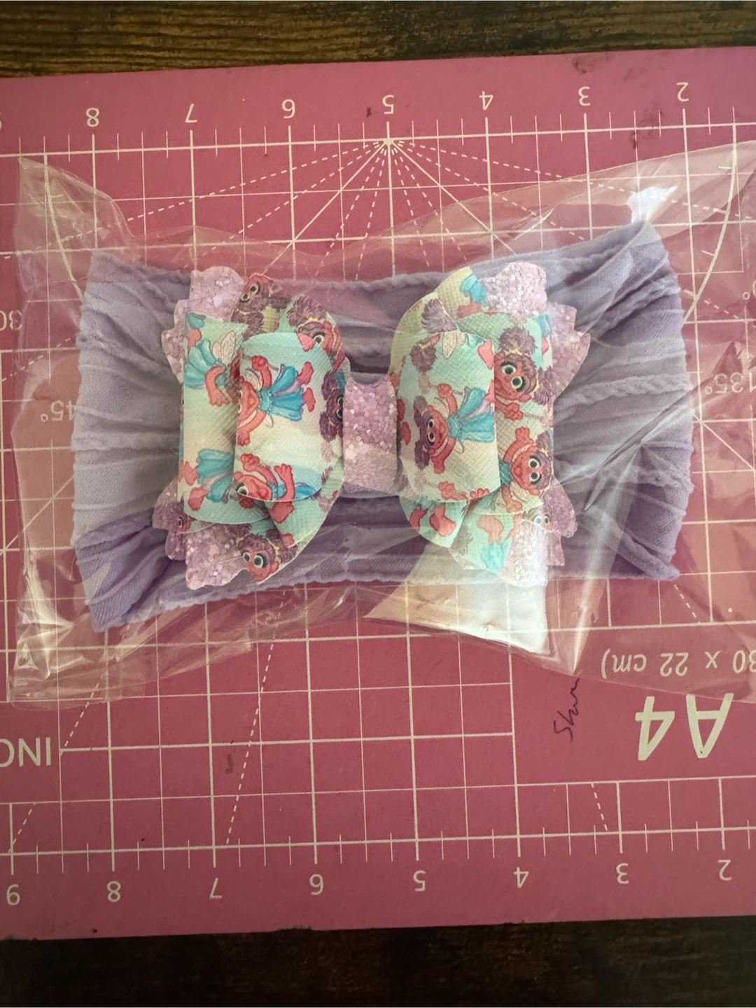 Sesame Street Abby Cadabby Baby Bow Headband