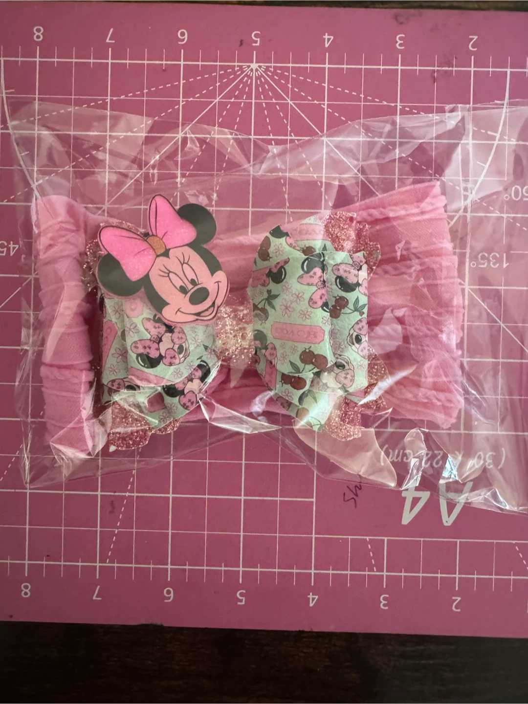 Coach Minnie Mouse Baby Headband