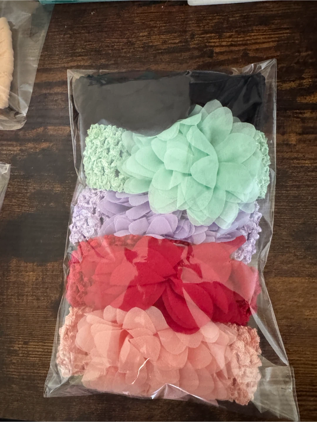 Set of 5 Baby Flower Headbands