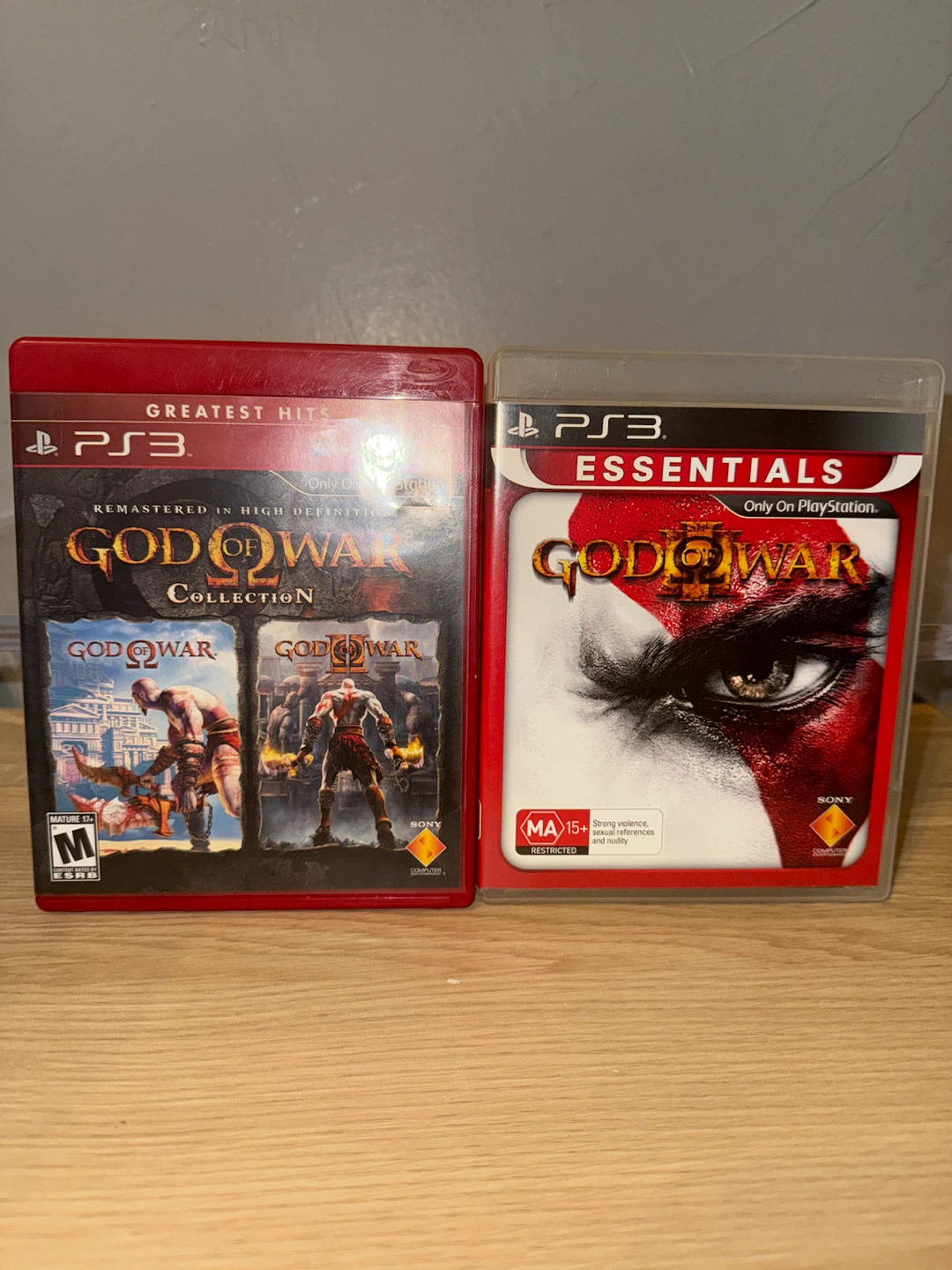 God of War Collection and God of War III for PS3
