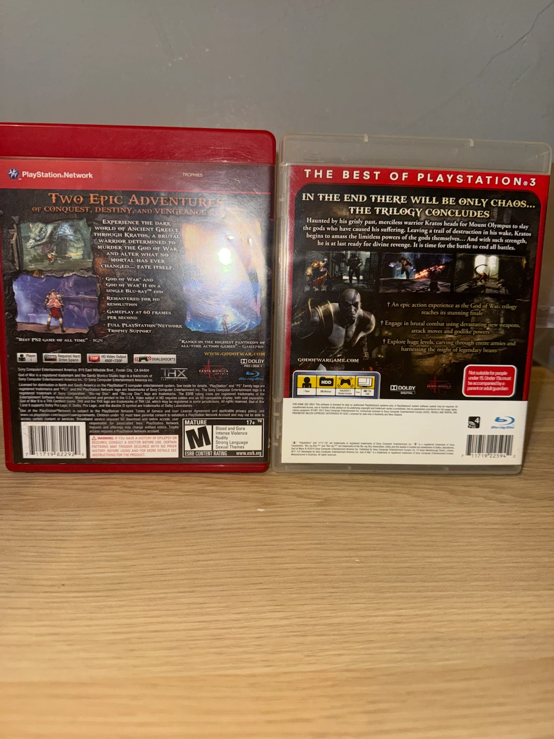 God of War Collection and God of War III for PS3 - photo 2