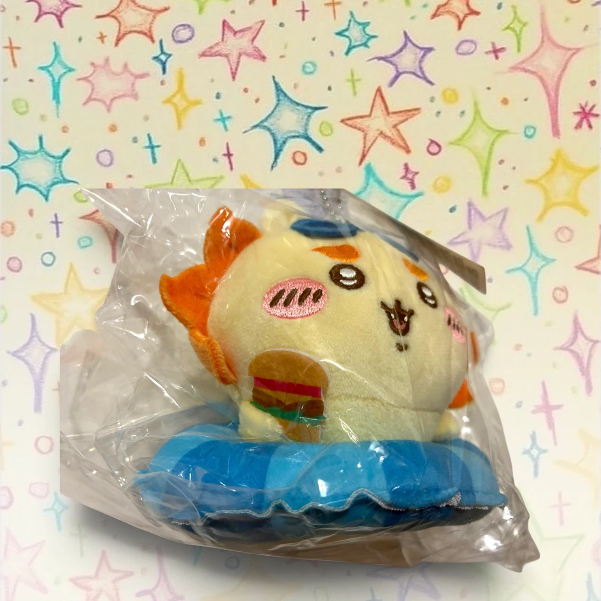 Shisa Pool Party Plush Keychain - photo 2