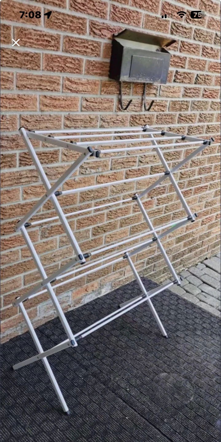 🏈Collapsible Laundry Drying Rack - photo 2