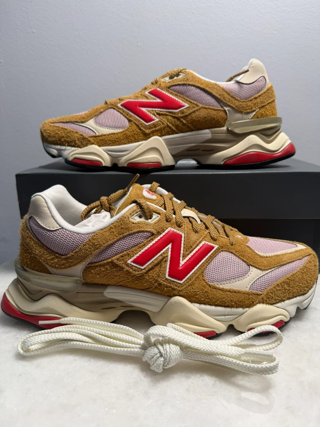 New Balance 9060 Brown Sneakers size 11.5 men - photo 2