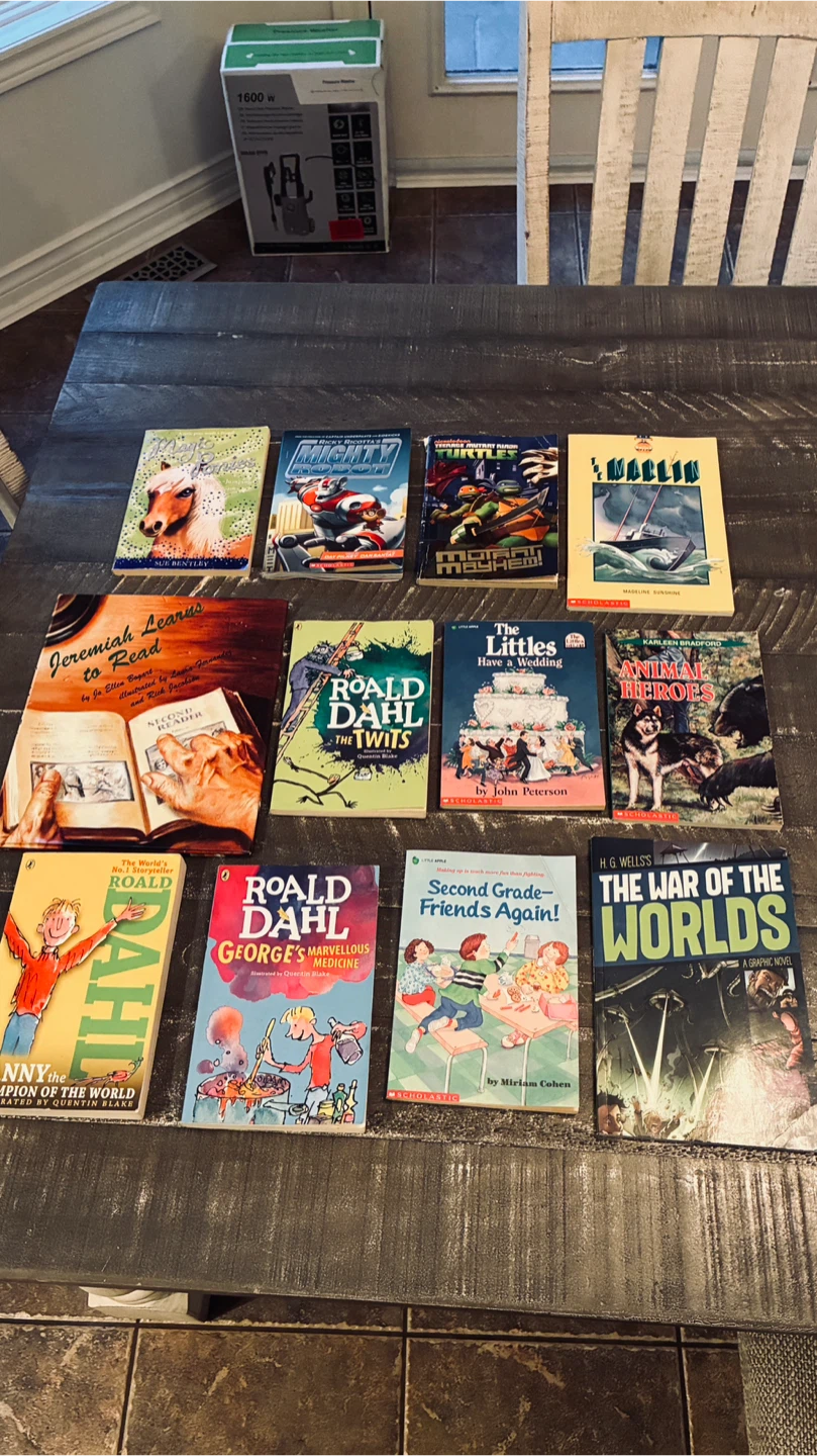 12 kids chapter books