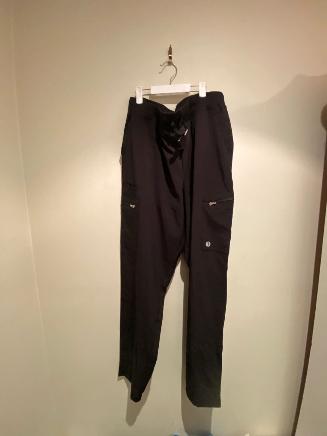 New Scrubletics Black Scrub Pants Large