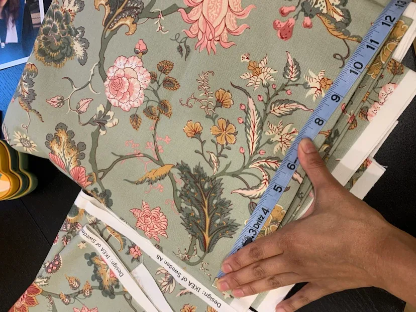 IKEA Floral Fabric Pieces - photo 5