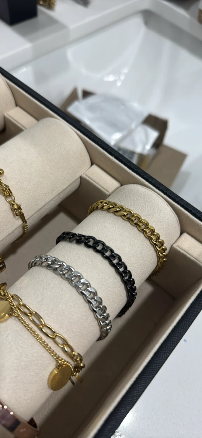 Cuban Link Chain Bracelets - photo 3