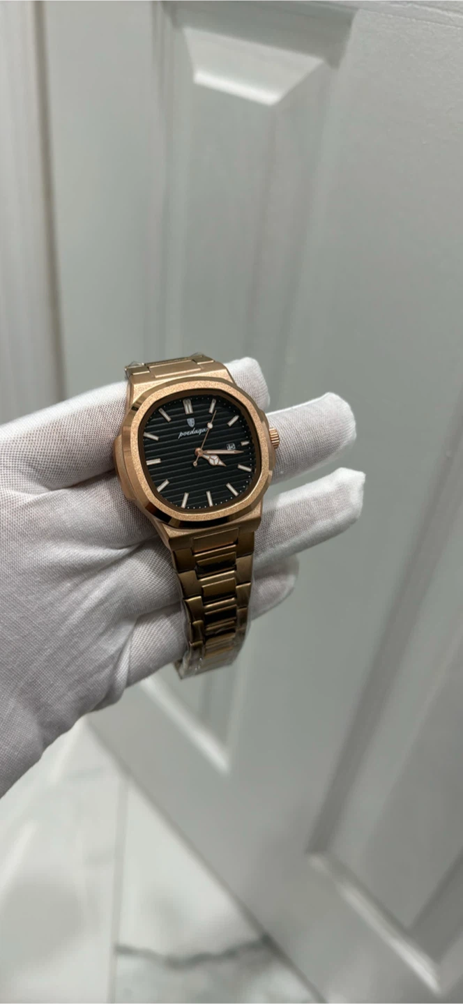 Poedagar Stainless Steel Watch
