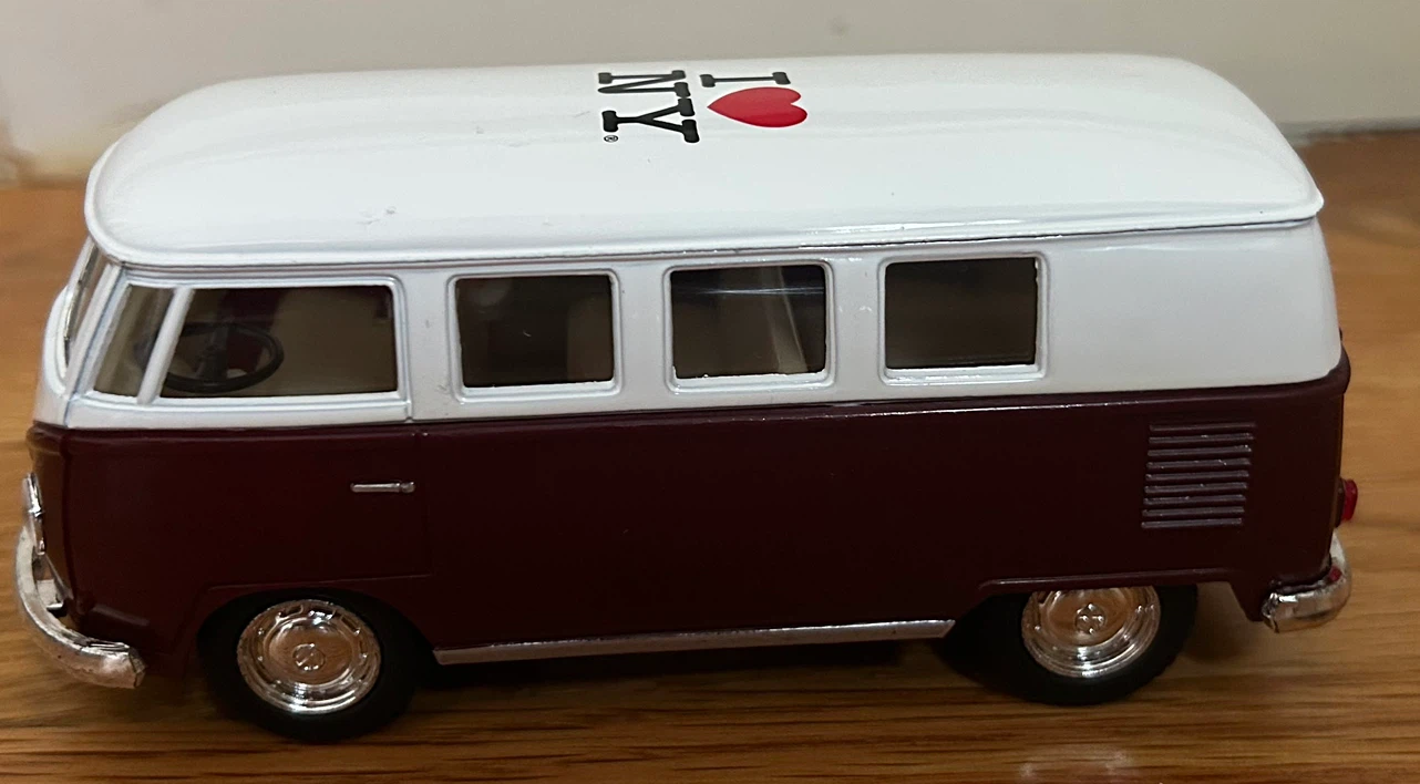 I Love NY Volkswagen Microbus Die-cast Model
