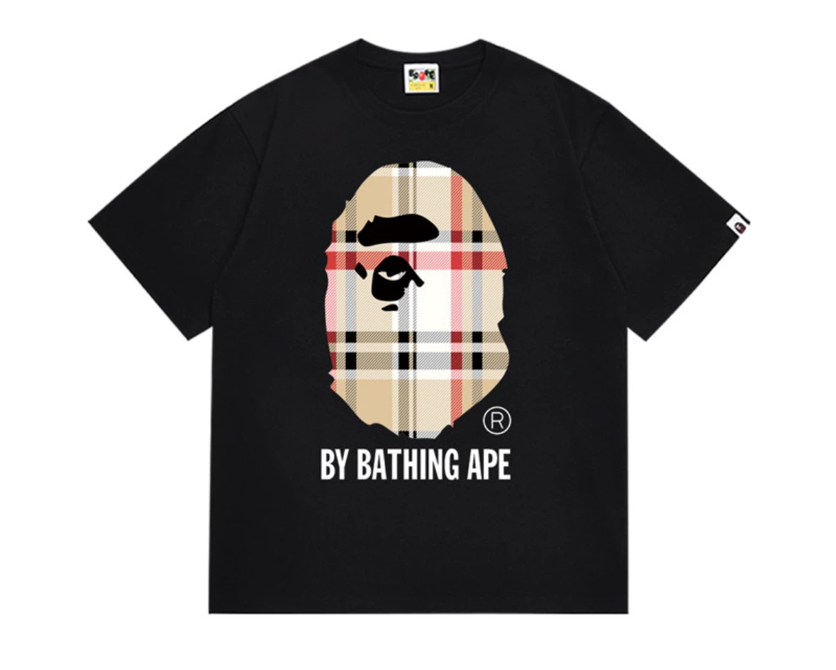 A Bathing Ape Black Graphic T-Shirt