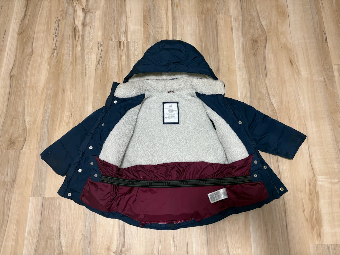 Gap Sherpa Lined Winter Jacket - Size 4 Years (please read) - photo 4
