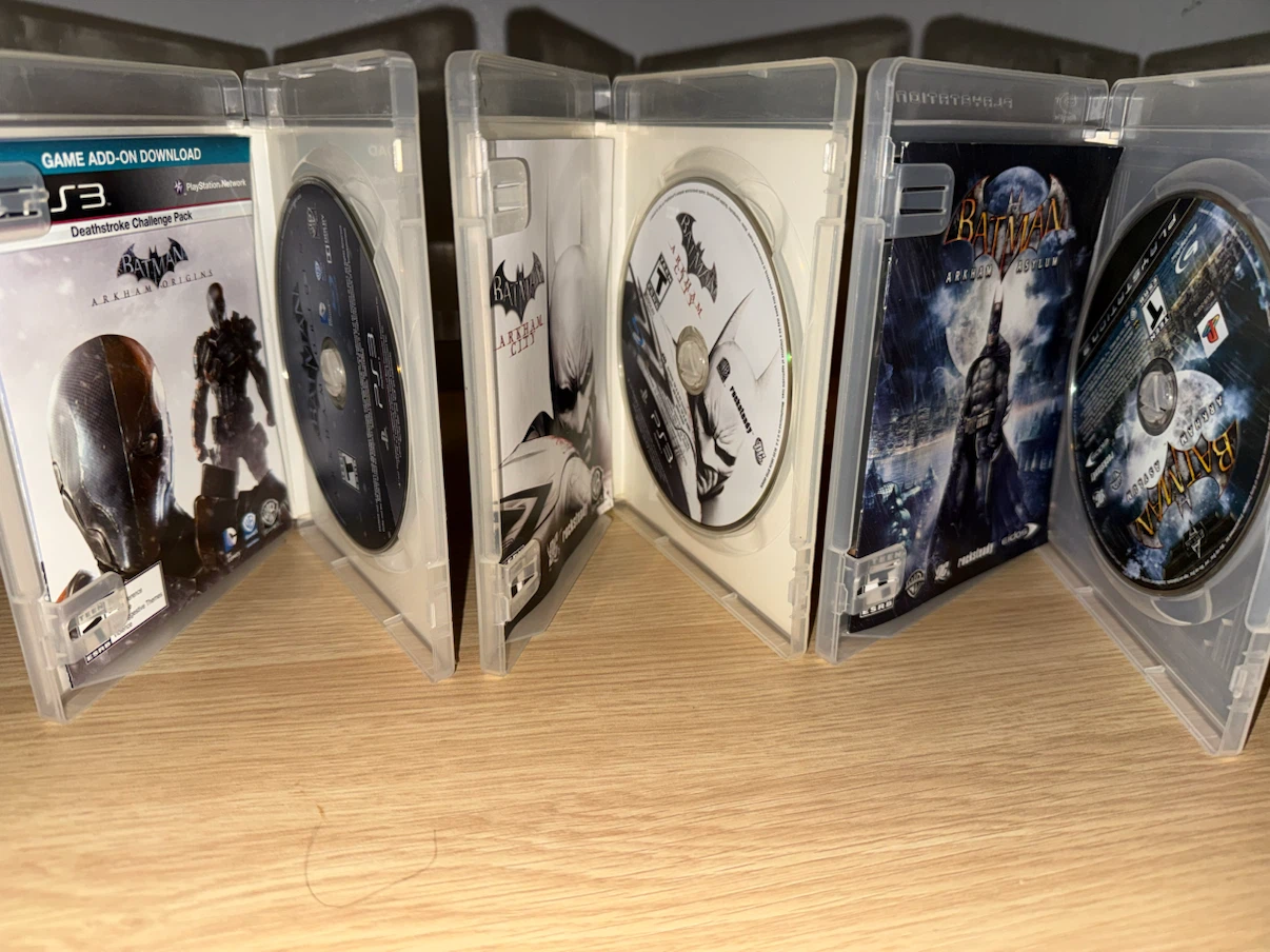 3 Batman PS3 Games: Arkham Origins, City, Asylum - photo 3