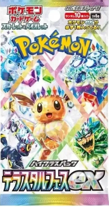 Pokemon Terastal Fest ex Booster Box - photo 2