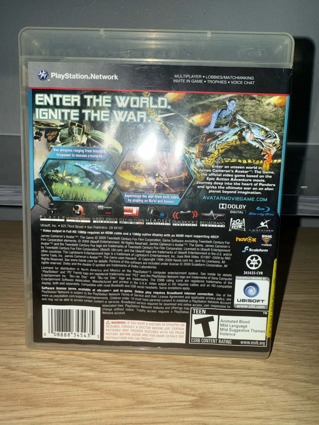 James Cameron's Avatar The Game for PS3 - photo 2