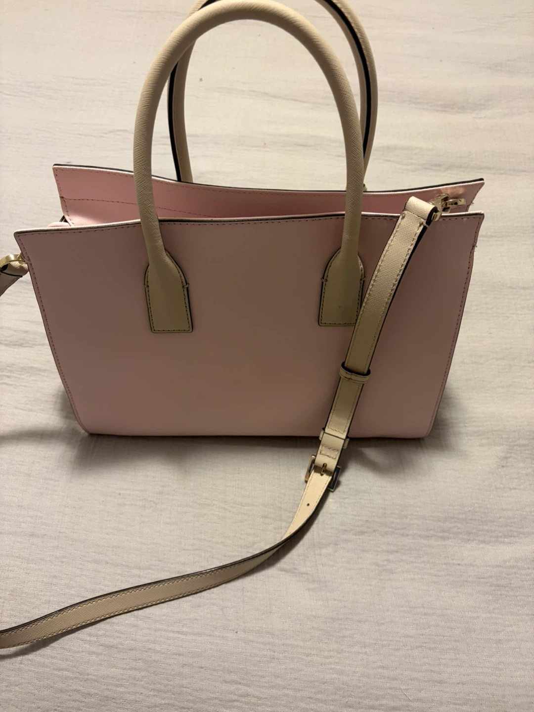 Kate Spade Pink and Cream Satchel - photo 2