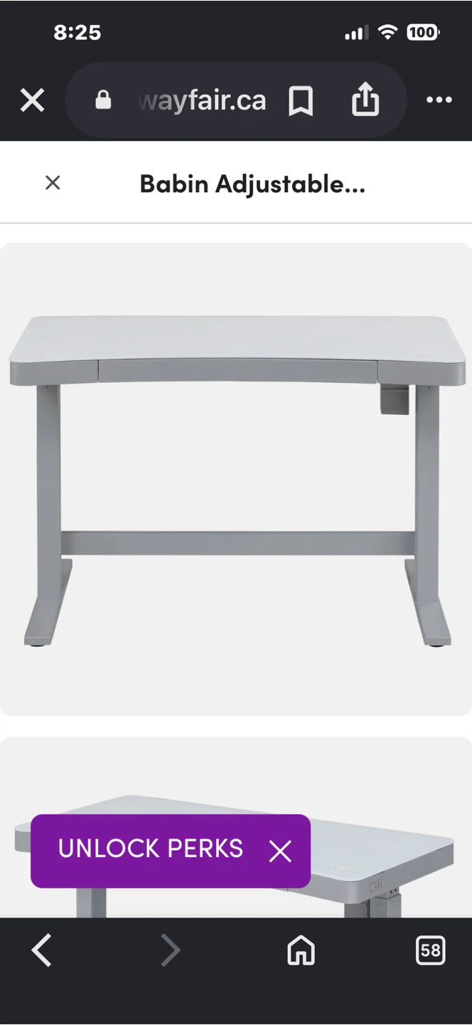 Upper Square Babin Adjustable Standing Desk - photo 3