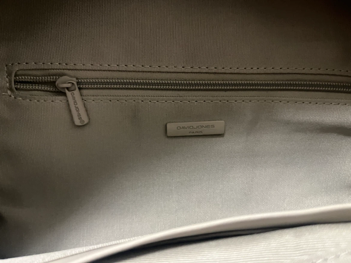 Designer Bag David Jones Black Quilted Backpack - photo 5