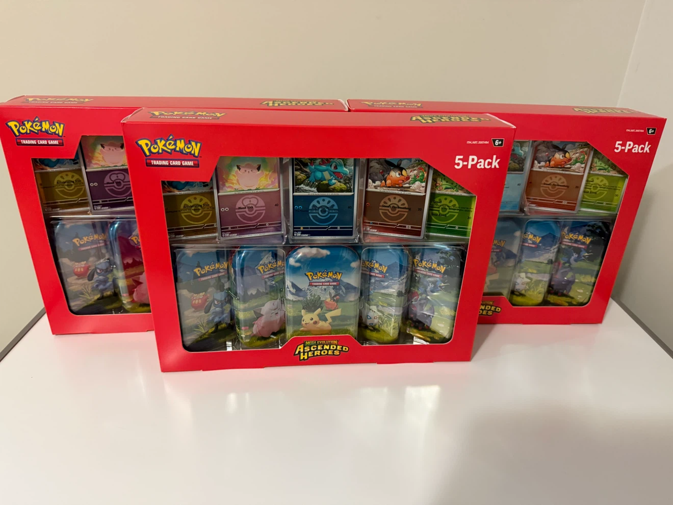 Pokemon Mega Evolution Ascended Heroes Mini Tins