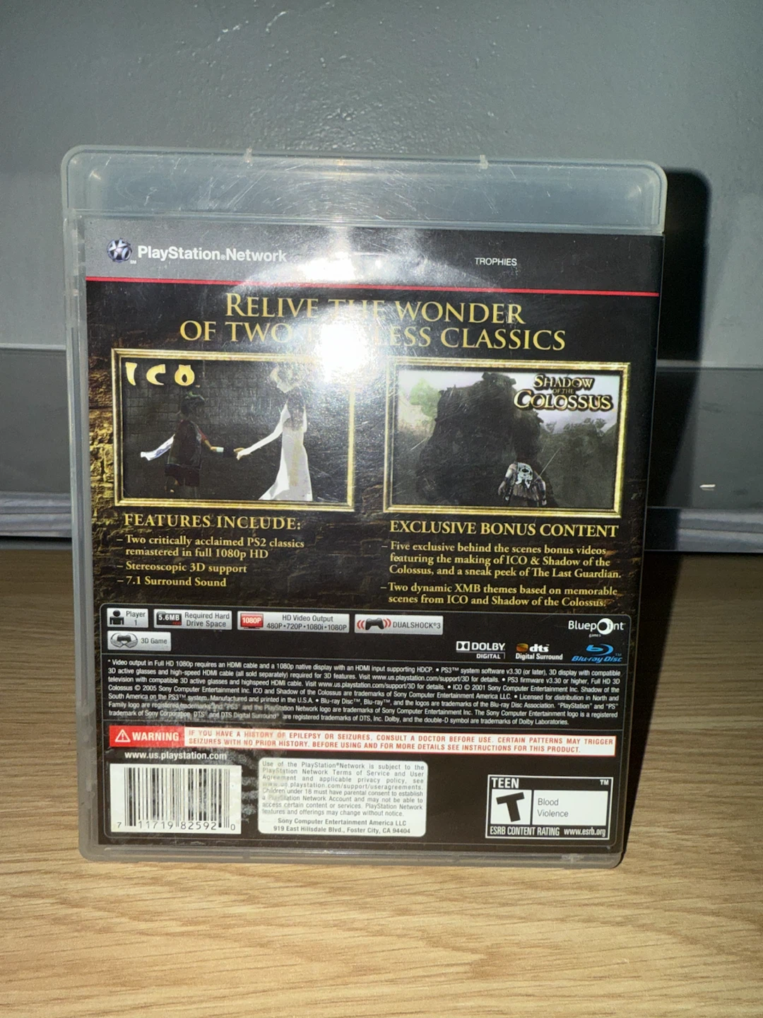 The Ico & Shadow of the Colossus Collection for PS3 - photo 2