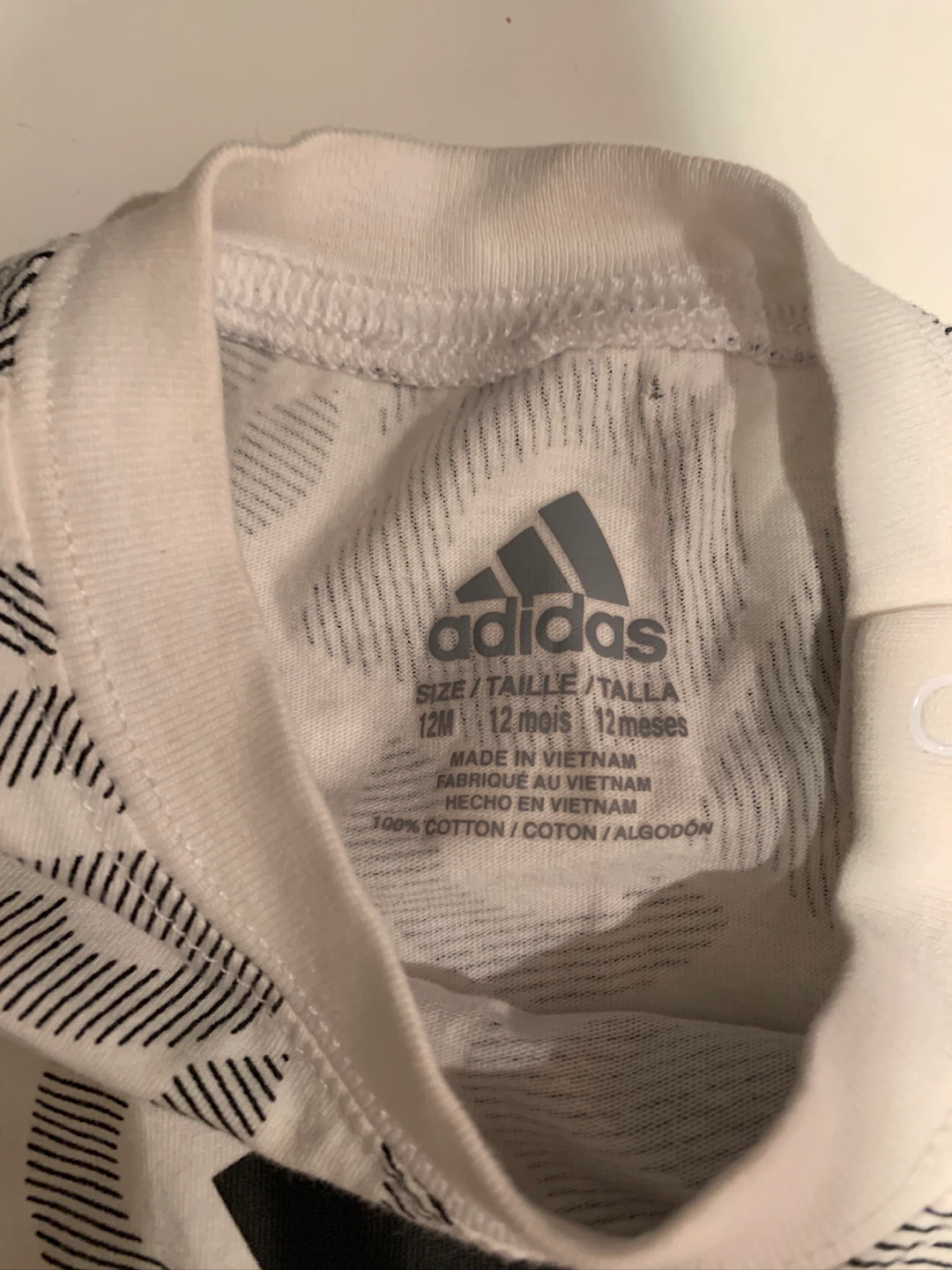 4/$10 - Adidas Infant Romper 12M 100% cotton - photo 2